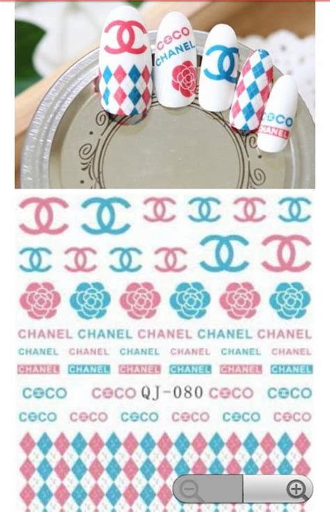 chanel nail water decals|marie Chanel nail polish.